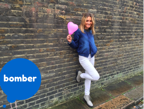 Qu'est-ce que le bomber jacket ? chloeschlothes - jean blanc et blouson unisexe