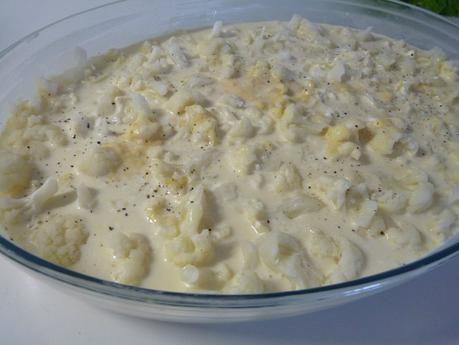 Quiche sans pâte au chou-fleur Déjà appétissant...