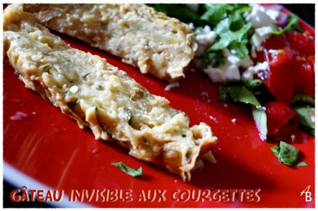 Gâteau invisible courgettes, roquefort et curry Gâteau invisible aux courgettes 1