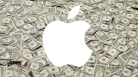 Apple : 51,5 milliards de dollars de chiffre d’affaires au T4 2015 logo-Apple-dollars