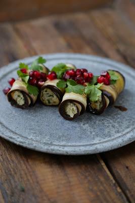 Rouleaux d'aubergines au noix ou Баклажаны с орехами Rouleaux d'aubergines au noix ou Баклажаны с орехами