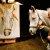 2003 : Lucian Freud dans l'étable (photo David Dawson)