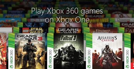 Xbox One : Plus de 100 jeux Xbox 360 compatibles