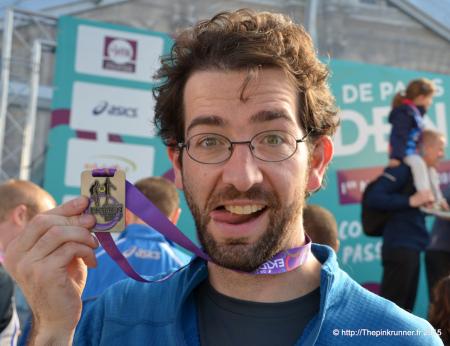 Ekiden de Paris 2015 - Médaille