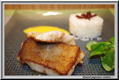 FILET DE CABILLAUD SAUCE AU SAFRAN dos de cabillaud sauce au safran-455