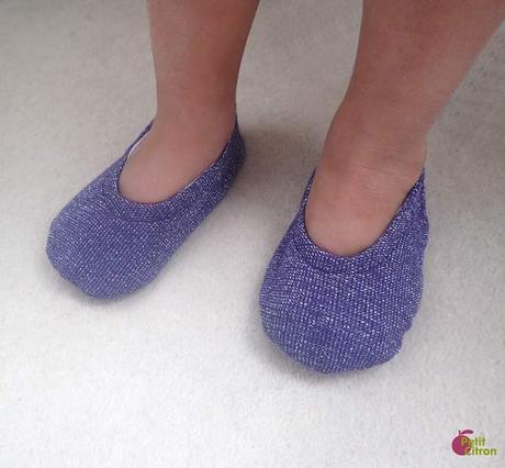 Nouveau patron de couture : les chaussons de danse Nouveau patron de couture : les chaussons de danse