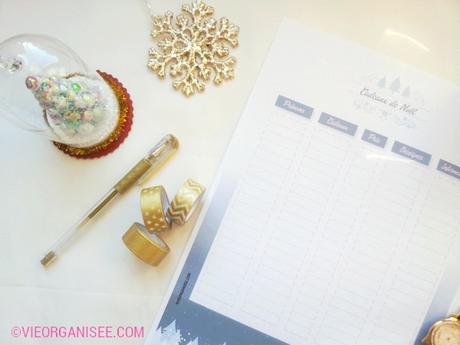 Liste de cadeaux de Noël : je m’organise ! (printable) vie-organisee-liste-cadeaux-noel2