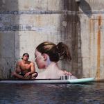 ART : Sean Yoro est de retour avec une nouvelle fresque sur un iceberg