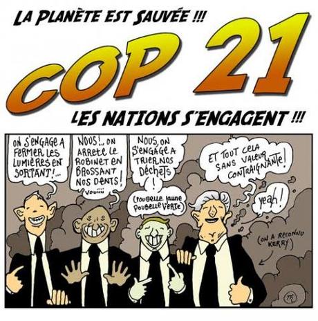 COP21 : Vers un accord non contraignant, qui se soustrait à la contrainte climatique !