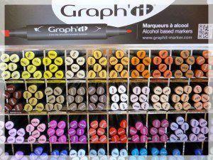 Chronique coloriage anti-stress : La colorisation aux Graph'it