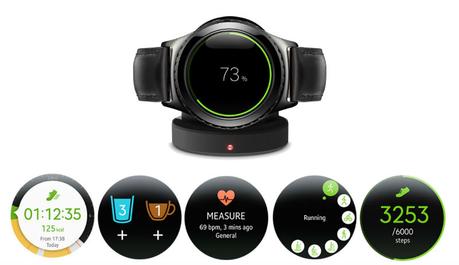 10 idées de cadeau Healthy montre samsung gear s2