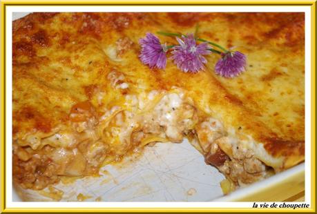 LASAGNES DE VEAU ET CEPES A LA PARMESANE Lasagnes de veau aux cèpes à la parmesane-402