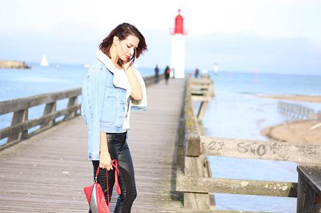 Un océan d’amour denim-veste