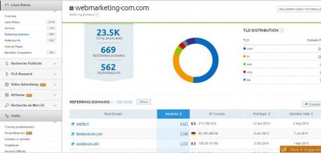 Comment se faire connaitre sur le web en tant que consultant analyse des backlinks
