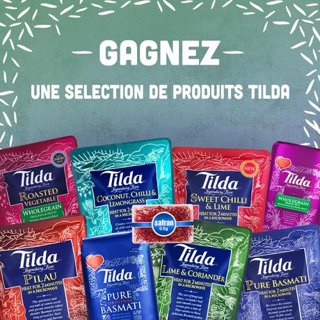 RIZ BASMATI COMPLET TILDA AU CITRON, CAROTTE ET CUMIN. Concours inside!