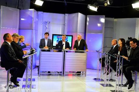 Elections régionales Debat des candidats à TV 7  - Stephane Lefèvre