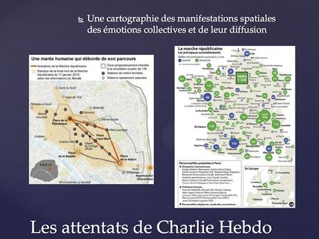 Géographie des émotions : Les attentats à Paris de Charlie Hebdo au Bataclan