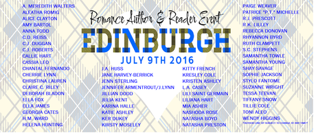 L'Ecosse, la convention RARE et Samantha Young.... L'Ecosse, la convention RARE et Samantha Young....