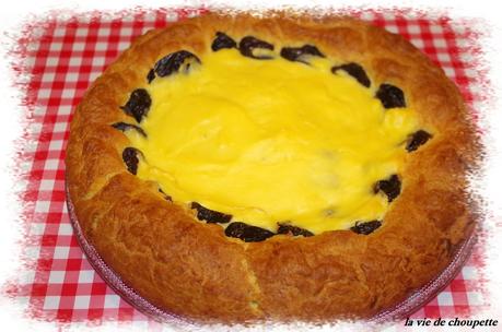 TARTE BRIOCHEE AUX PRUNEAUX tarte aux pruneaux-540