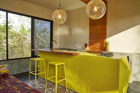 DECO : Casa T, un petit paradis mexicain studio-arquitecots-casa-t-vacation-home-in-tulum-13-800x533