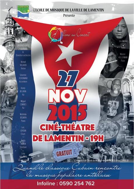 Concert : rencontre entre le classique et la musique antillaise affiche Concert Lamentin