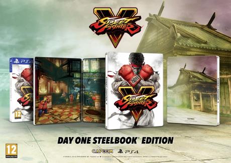 steelbook street fighter 5 ps4 1024x724 Street Fighter V : Un steelbook pour lédition Day One  Street Fighter V steelbook ps4 capcom 