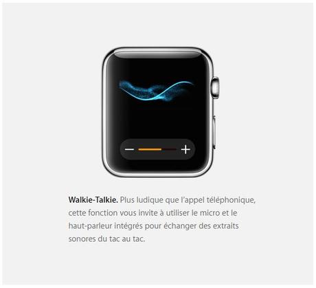 Apple Watch : la fonction Walkie-Talkie abandonnée ? Apple-Walkie-Talkie
