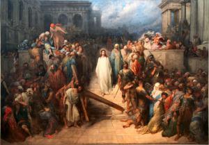 Gustave Doré - Le Christ quittant le prétoire