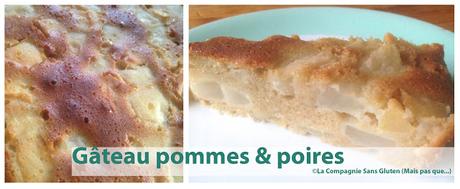 Gâteau pommes/poires