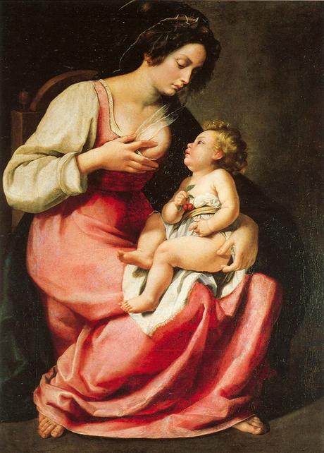 1610 vierge allaitantl'enfant