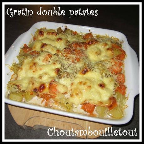 Gtratin double patates gratin double patate
