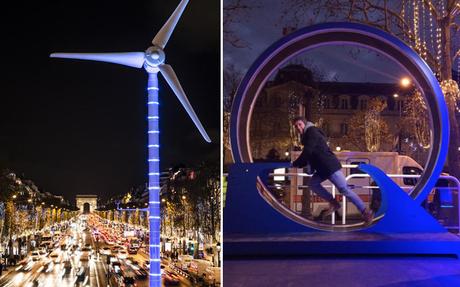 IKEA illumine les Champs-Elysées avec de l’énergie propre