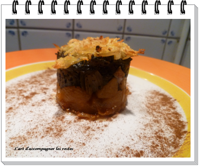 Méli-mélo de pommes et boudin noir à la Parmentier Méli-mélo de pommes et boudin noir à la Parmentier2