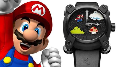 Super Mario fête ses 30 ans avec Romain Jerome Super-Mario-Bros-Montre-Romain-Jerome-30em-anniversaire