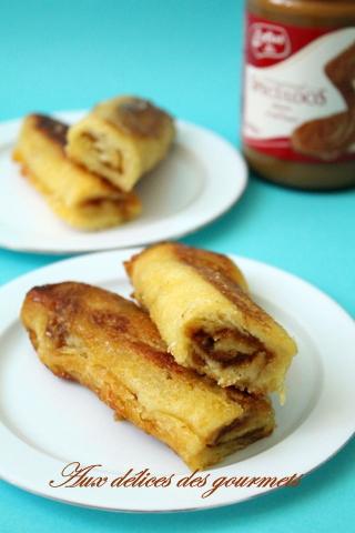PAIN PERDU ROULÉ AU SPÉCULOOS PAIN PERDU ROULÉ AU SPÉCULOOS