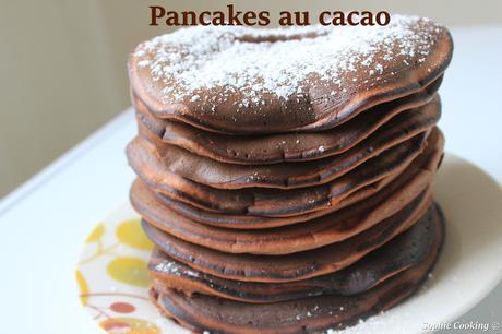 Pancakes minceur au cacao