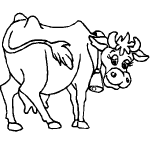 dessin de vache