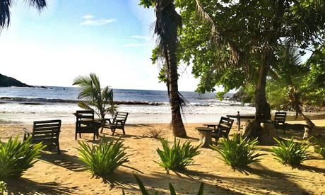 Summary of last week... Résumé de la semaine. Between Busua Inn and Ezile Bay - Ghana