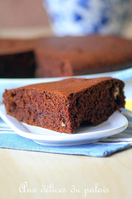 Gâteau au chocolat à la compote (sans beurre) Gâteau au chocolat à la compote (sans beurre)
