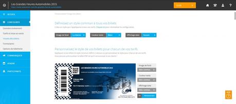 Créer une belle billetterie avec Weezevent : les e-billets Grande heures automobiles e-billet Weezevent