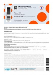 Créer une belle billetterie avec Weezevent : les e-billets e-billet festival beauregard weezevent