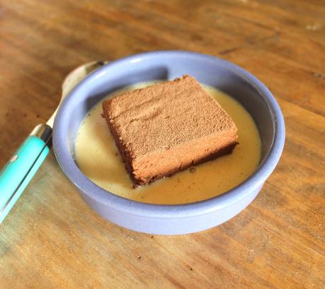 Pavé chocolat crème anglaise (2)