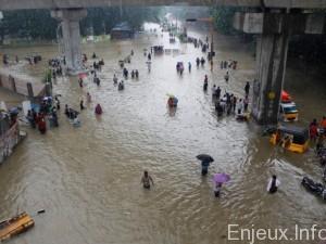 Inde : l’une des plus grandes métropoles du pays sous les eaux Inde : l’une des plus grandes métropoles du pays sous les eaux