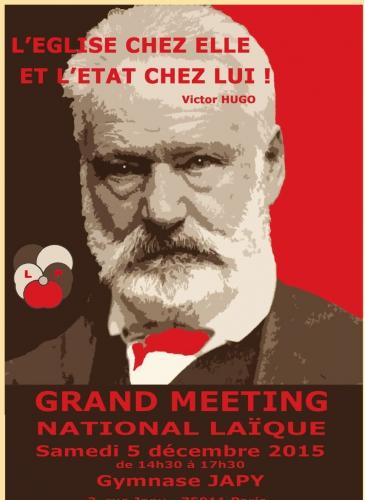 Réunion publique de la Libre Pensée pour l'anniversaire de la loi sur la laïcité libre pensée,jean-luc romero,admd