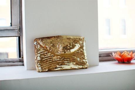 DIY + patron : la pochette à sequins DIY + patron : la pochette à sequins