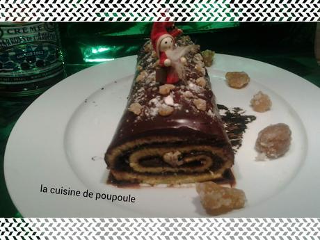Bûche choco-marrons au thermomix ou sans Bûche choco-marrons au thermomix ou sans