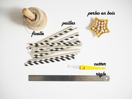 ★ DIY ★ La boule de NOEL scandinave materiel_annotés