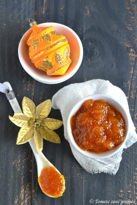Confiture de courge aux zestes d'orange et à la cannelle Confiture de courge aux zestes d'orange et à la cannelle