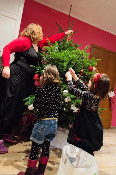 Pas de Rose, mais un Sapin de Noël ! Wééé, on fait le Sapin de Noël !