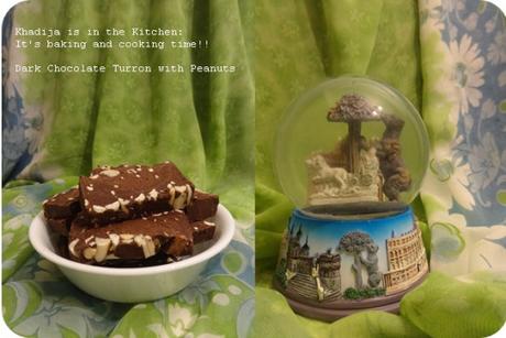 TOURON AU CHOCOLAT NOIR ET CACAHUÈTES / DARK CHOCOLATE TURRÓN WITH PEANUTS / TURRÓN DE CHOCOLATE NEGRO Y CACAHUETE TOURON AU CHOCOLAT NOIR ET CACAHUÈTES / DARK CHOCOLATE TURRÓN WITH PEANUTS / TURRÓN DE CHOCOLATE NEGRO Y CACAHUETE